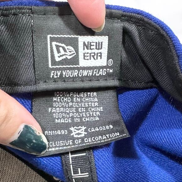 NewEra Golden State Warriors San Francisco Giants 59fifty Fitted Hat Med-Large - Picture 7 of 8